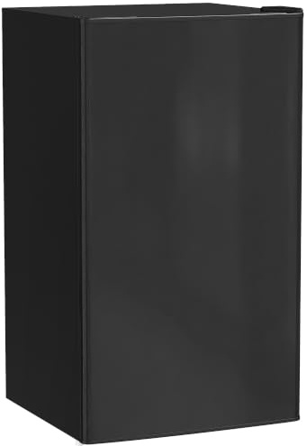 HOMCOM Réfrigérateur Congélateur Petit Réfrigérateur à Une Porte 91L Noir