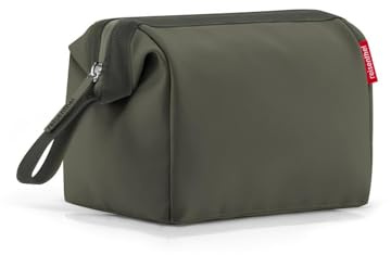 reisenthel Allrounder Cosmetic Moss - quadratischer Kulturbeutel, Gepäckorganisator - Kosmetiktaschen-Klassiker in Perfekter Größe und coolem Design