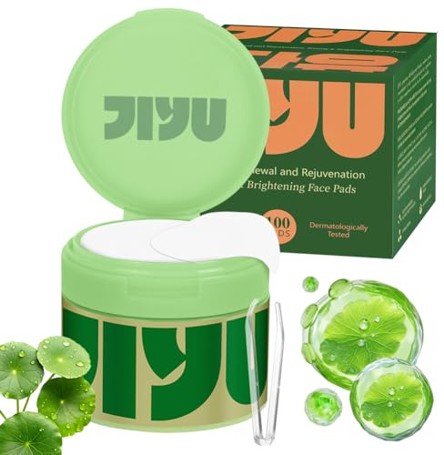 LOPHE Toner Pads, 100 Stück Hydration Toner Pad, Centella Feuchtigkeitsspendende, Skincare für Anfte Hauterneuerung, Set A