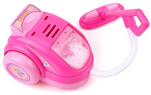 Karlak Aspirapolvere per Bambini Giocattolo Gioco Interattivo a Batteria per Ragazze Design Sicuro e Durevole