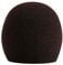 Shure A58WS-BLK Schaumstoff-Windschutz für alle Shure-Ball-Mikrofone, Schwarz