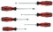 KS Tools 151.1160 ERGOTORQUEmax Schlagkappen-Schraubendreher-Satz, 6-tlg. Schlitz, PH