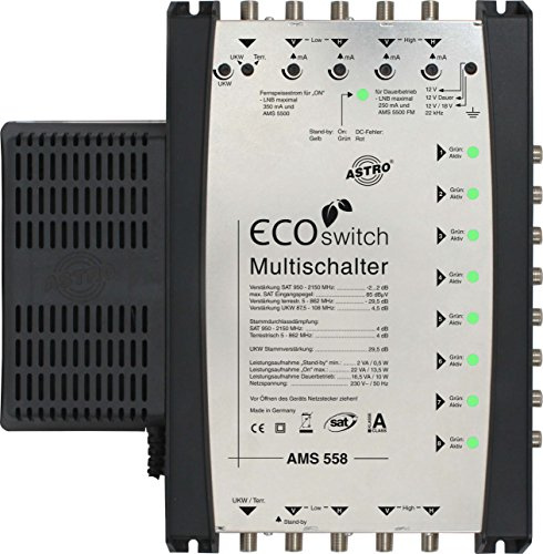 Profi-Multischalter Kaskadenbasisgerät ASTRO AMS558ECO