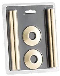 Arroll radiator Pipe cover & Collars Antique Brass 300 x 18mm 300AB
