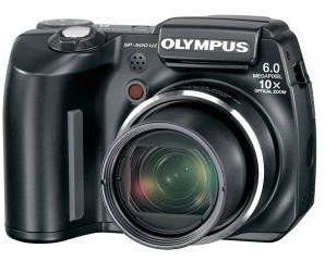 Olympus SP-500UZ Digitalkamera (6 Megapixel, 10fach Opt. Zoom) schwarz