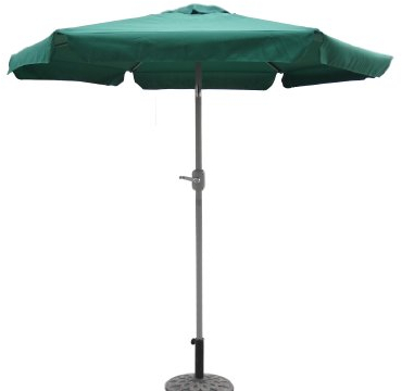 MERXX Marktschirm, rund grün, Ø 400 CM