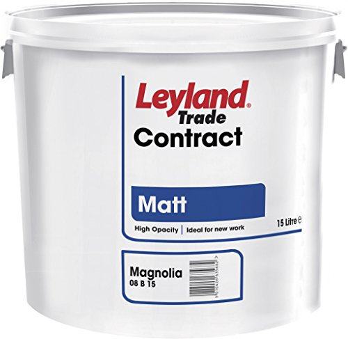 Leyland Trade Contract Matt - Magnolia - 15L