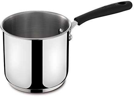 Lagostina Gioiosa Bouilloire à lait en Acier inoxydable Diamètre 12 cm Capacité 1,2 l