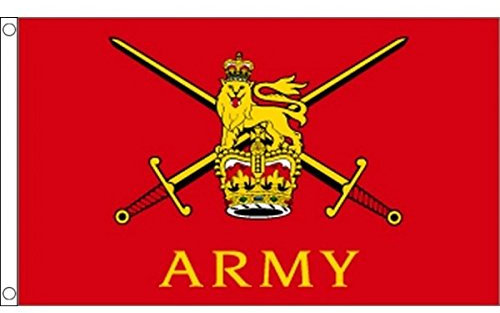 152,4 cm x 91,44 cm (150 x 90 cm) Britische Armee Streitkräfte Truppen 100% Polyester Material Flagge Fahne Ideal Für Pub Club Festival Business School Dreammadestudio