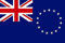 U24 Flagge Fahne Cook Inseln 90 x 150 cm