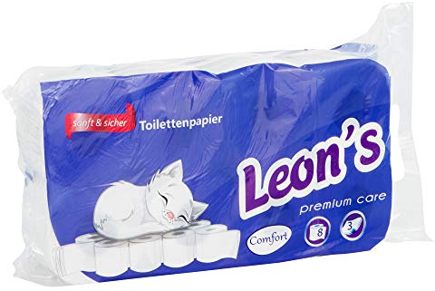 48 Rollen Toilettenpapier 3-lagig 150 Blatt hochweiß