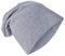 Miobo Kinder Slouch Beanie Mütze,Baumwolle,Unifarbe Grau-48