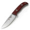 ELECTROPOLIS Jagdmesser Muela, HUSKY11RM. d schwarz-weiß micarta, Palisanderpressholz, Stahl RWL34,11 cm Klinge, Gewicht 232 gr + Mehrzweck-Geschenkkarte