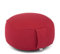 Bodhi Meditationskissen Rondo | ECO Serie | Yogakissen mit Kapokfüllung | Abnehmbarer Bezug aus 100% Bio-Baumwolle | Höhe 20 cm | Sitzkissen mit praktischer Trageschlaufe | Bordeaux