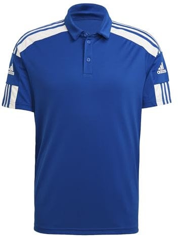 adidas Herren Squadra 21 Polo Shirt, Royal Blue / White, L