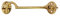 Cabin Hook and Eye Polished Brass Patterned Decorative Door Gate 4 inch 100mm