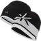 Calvin Klein Herren CK Reversible Knit Beanie Mütze - Schwarz/Weiß - Einheitsgröße