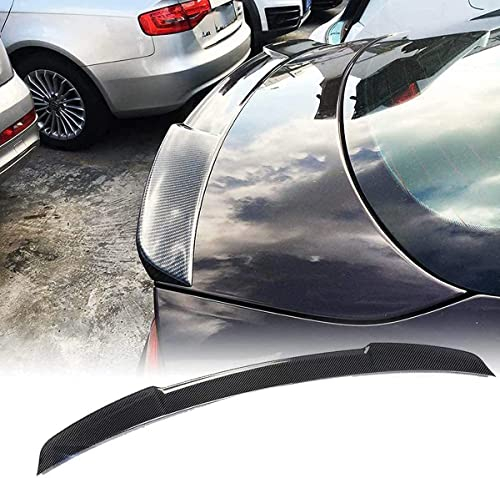 Kohlefaser Auto Heckspoiler für Audi A5 S5 4D Sedan 2009 2010 2011 2012 2013 2014 2015 2016 2017, Hinten Spoiler Spoilerlippe Performance Tuning Lippe Wing Spoiler Styling Modification Zubehör