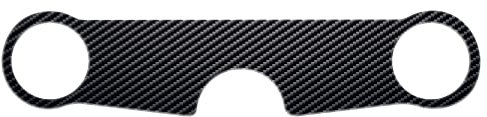 Adhésif synthétique protection fourche effet 3D, compatible avec SV 650 S jusqu'à 256 x 56,3 mm Carbon