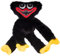 Thingehoy Huggy-Wuggy Plush, Poppy-Playtime Huggy-Wuggy Birthday Gifts, Horror Plush Toy Halloween, Soft Stuffed Toy Plush Doll for Girls and Boys - Black