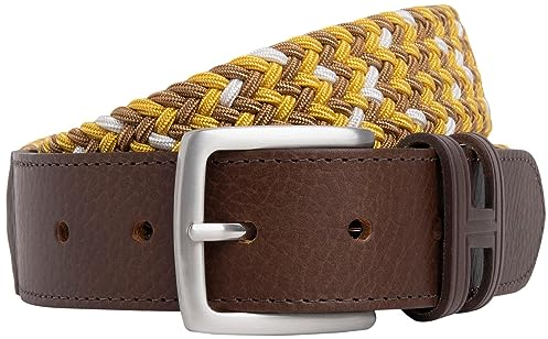 Hackett London Herren Multi para Belt Gürtel, Brown (Brown), S