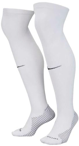 Nike, Knee-High Soccer Socks, Bas De Football Des Genoux, Blanc Noir, Xs, Adulte Unisexe
