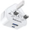 USB and C Changer Plug,20W Fast Charging for Apple iPhone Dual Plug Type C Power Adapter UK for Apple Watch Plug/iPhone16/15/14pro/14 Max/14 Pro Max/13/13 Mini/13 Pro/13 Pro Max12 11 SE 2020/iPad Pro
