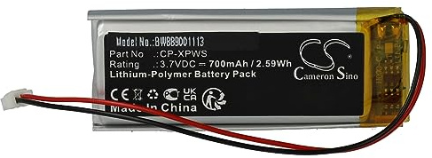 vhbw Akku Ersatz für XP Deus CP-XPWS für Metalldetektor (700mAh, 3,7V, Li-Polymer)