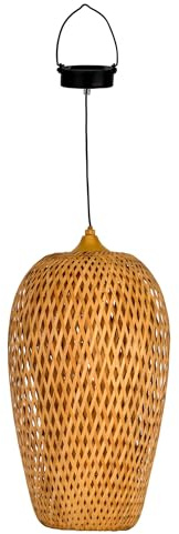 Pauleen 48292 LED Solar-Pendel Sunshine Bliss 220mm Beige IP44 Solarpendel