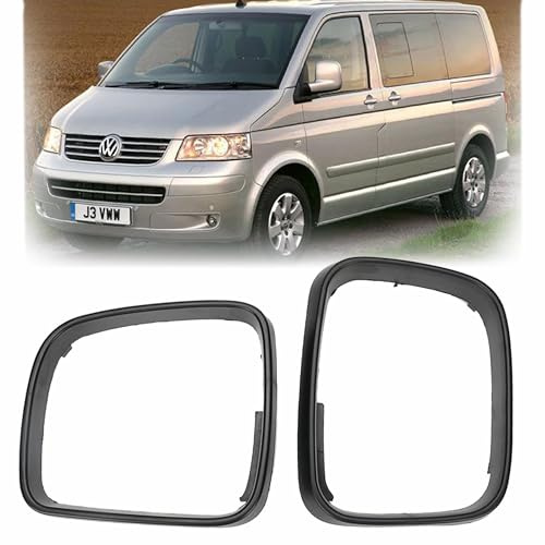 2x Spiegelrahmen Für VW T5 Caddy Außenspiegel Abdeckung Rahmen Trim Satz