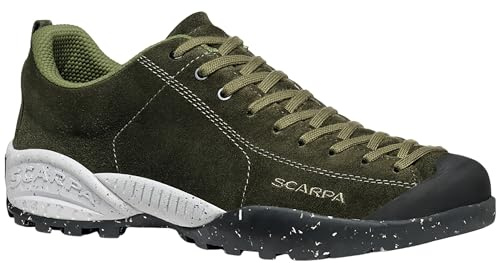 Scarpa Mojito Planet Suede Grün - Atmungsaktiver nachhaltiger Freizeitschuh, Größe EU 38.5 - Farbe Thyme Green
