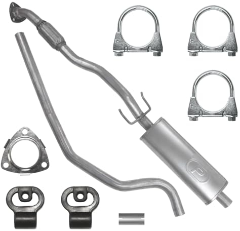 Polmo Schalldämpferset Auspuff Mitteltopf für Opel Corsa 4 IV D 2006-2014 1.4 Schrägheck