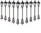 Modelleisenbahn Zug Zubehör LED Straßenlaterne Beleuchtung H0 TT Scale 10x Pack