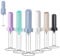 ELMWAY Rechargeable Milk Frother – Handheld Coffee Frother & Electric Foam Maker with Stainless Steel Whisk, Drink Mixer for Lattes & Cappuccinos, Charging Stand & Wall Mount – Blue