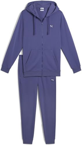 PUMA Unisex Hooded Sweat Suit TR Gestrickte Anzüge, Blue Crystal,