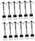 GARVALON 2sets Auto Hängen Auto Vent Dekoration Diffusor Flasche 6 Stücke * 2