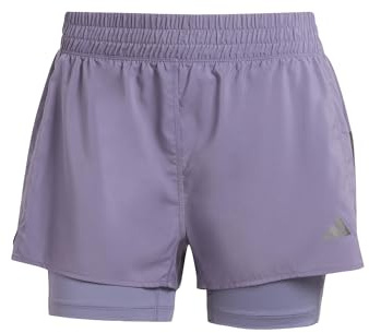 adidas Women's Own The Run Climacool 2in1 Short, Preloved Violet, S