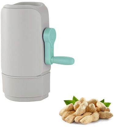 LLSUZY Descascarador automático de cacahuetes, pelador manual giratorio de cacahuete, herramienta pequeña para pelar pistachos, abridor de cacahuetes, desgranador de cacahuetes rápido y fácil,