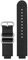 AXTGBHL 24MM Armband Fit for TIMEX Weiche Atmungsaktive Leinwand Uhr Mit Männlichen Flut Kompass Strap T2N721 T2N720 Nylon Schwarz Rot armband Schnalle(Black-silver)