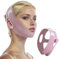 SexxLady Maschere Riutilizzabili a V,Fascia Viso Lifting,Maschera lifting doppio mento,Adatto a tutte le forme del viso,Viola