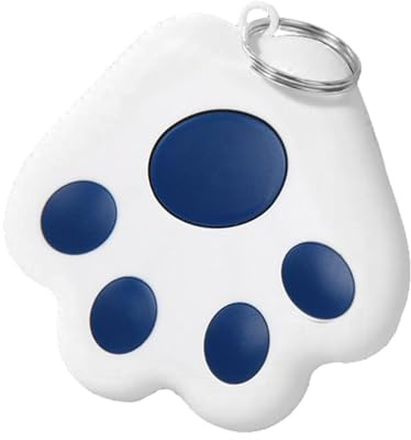 Localisateur de chien - Mini GPS pour chiens avec forme de griffe de chat,Smart Pet Tracker Tags, Key Finder, de positionnement en temps réel Objets perdus, Chiens, Chats, Portefeuilles