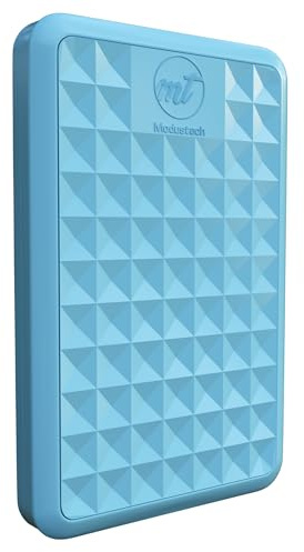 ModusTech 1TB Portable External Hard Drive USB 3.0/Type-C – Slim High-Speed HDD for Backup, Storage, Gaming – Compatible with PC, Mac, Laptop, PS4, Xbox, Windows, MacBook, Smart TV (Blue, 1TB)