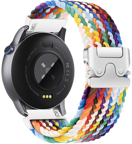 Cinturino per Huawei Watch GT 3 42mm/3 Pro 43mm/GT 2 42mm/Watch2, 20mm Sport Bracciali Nylon Cinturini di Ricambio per Honor Watch ES