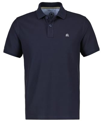 LERROS - Herren Poloshirt, Regular Fit, (2003299), Größe:L, Farbe:Navy (485)