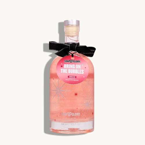 Soap Glory | Bring on The Bubbles Bath Soak - Rose & Bergamot, Original Pink | 500mL