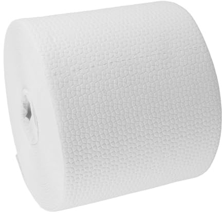 UKCOCO 1 Roll Tattoo Cleaning Wipes Disposable Cotton Dry Tissue for Skin and Tattooed Area, Versatile Use Remover Ink on Skin, for Beauty Applications and Outdoor Use, White