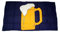 Fahne/Stockflagge Bier Bierkrug 30 x 45 cm Flagge