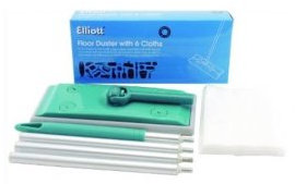 Dust Magnet Broom Mop Micro Fibre Floor Duster with 6 Cloths