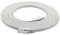 5m - CAT7 cable de red plano blanco - 1 pieza 10 Gbit/s Gigabit LAN piso flaco cable Patch compatible con compatible con CAT5 CAT6 CAT7 CAT8 Cat8 cinta Lan cable