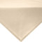 REDBEST Mitteldecke, Tischdecke Uni Seattle, 100% Baumwolle beige Größe 100x100 cm - Robustes, glattes Gewebe, mit hochwertigem Kuvertsaum